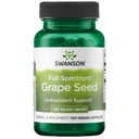 Swanson Graines de raisin coeur Antioxydants radicaux libres Healthy Blood Pressure Support Polyphénols OCS (oligomère Proanthocyanidines) Supplément à base de plantes 380 mg 100 Capsules