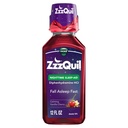 ZzzQuil, Nighttime Sleep Aid Liquid, 50 mg Diphenhydramin HCl, No.1 Sleep Aid Brand, Fall Asleep Fast, Non-Habit Forming, Calming Vanilla Cherry, 12 FL OZ
