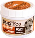 FullBucket Daily Dog Probiotic 150 portions - Soutenir la digestion naturelle, traiter et prévenir la diarrhée - Probiotiques, prébiotiques et enzymes digestives Tous en une seule poudre probiotique pour chiens