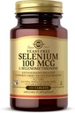 Selénium sans levure 100 mcg - 100 comprimés - Supports Antioxydant et système immunitaire Santé - Non-OGM, sans gluten, sans lait, sans casher - 100 portions