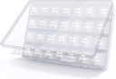 TookMag Monatliche Pille Organizer 28 Tage Pille Box, Travel Medicine Pill Organizer, Große 4 Wochen 1 Monat Pillen Fälle mit Dust-Proof-Container für Pillen/Vitamin/Fish Oil/Supplements