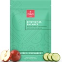 D'AO Labs Emotional Balance - Polvere Emotional Balance - Calma & Stress Relief - Polvere Effervescente con Apple-Cucumber Flavor - Xiao Yao San Herbal tradizionale cinese - 30 Serve individuali