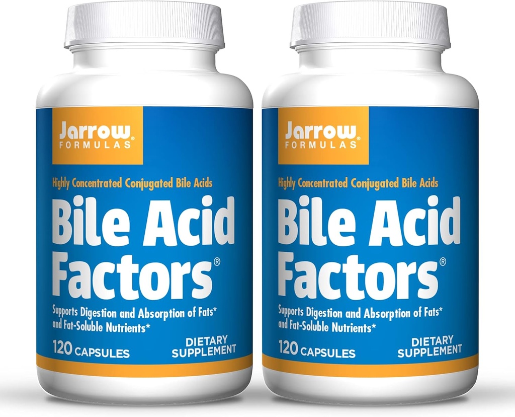 Jarrow Formeln, Bile Acid Factors, 90 Kapseln. Packung 2 Flaschen.