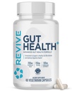 Revive MD Gut Health Supplements für Männer und Frauen - Daily Gut Repair & Digestive Health Support Formula with Thyme, Oregano & Milk Thistle - Vegan-Friendly, Gluten-Free - 60 Vegetarische Kapseln