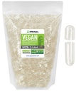 XPRS Nutra Größe 1 Leere Kapseln - 5000 Graf Klare leere vegane Kapseln - Vegetarische Pillen - DIY Gemüse Kapsel Füllung- Veggie Pillen Kapseln für Do-It-Yourself Ergänzungen