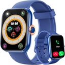 ENOMIR Smart Watch für Männer (Answer/Make Calls) Kompatibel mit iPhone/Android/Samsung, Alexa Built-in, [1.91" HD Screen] Wasserdichte Fitnessuhr mit Herzfrequenz/Schlaf/SpO2 Monitor(Blue)