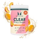 Myprotein Clear Whey Isolate Protein Powder, 1,1 Lb (20 Serve) Peach Mango, 20g Protein per Serving, Miscela Bevanda Naturalmente Aromaed, assunzione giornaliera di proteine per prestazioni superiori