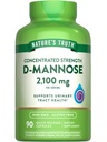 Nature's Truth D-Mannose Capsules: 2100mg: 90 pilules: Supplément sans OGM et sans gluten