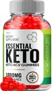 Essential Keto ACV Gummies - Advanced Formula Essential Keto + ACV Gestione del peso Gummies Aceto di sidro di mele Keto Essential ACV Gummies Integrazione alimentare Recensioni Vitamina B12 B6 (60 Gummies)