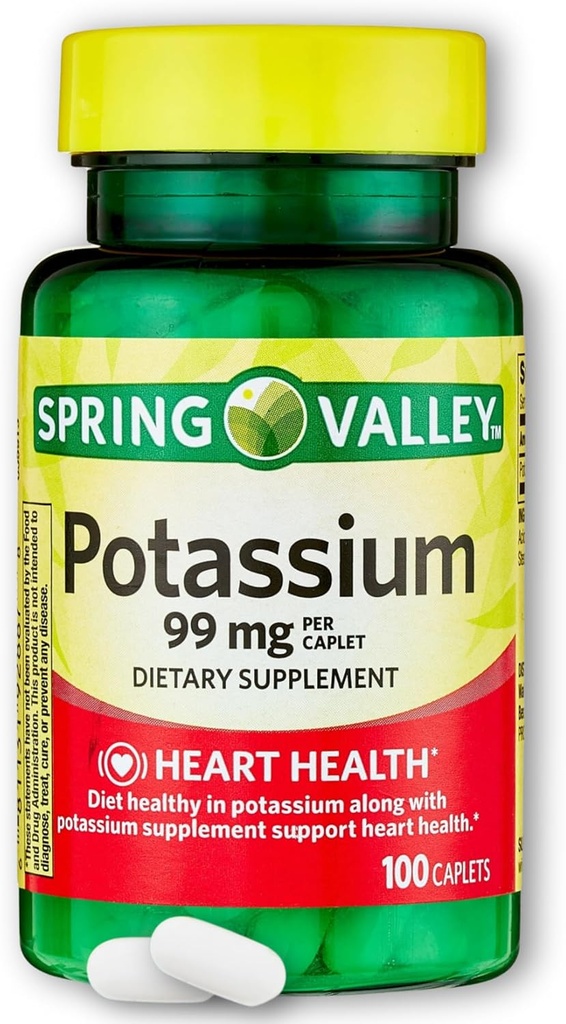 Kalium 99mg- 100 Caplets (Pack von 1)