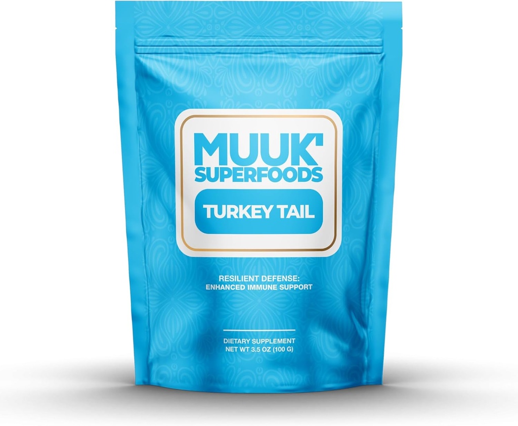 MUUK' SUPERFOODS Bio Dindon Tail Poudre de champignons