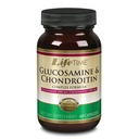 LIFETIME Complexe de la glucosamine Chondroïtine de soutien Mobilité, articulations et récupération de la glucosamine 1500mg, 1200mg Chondroïtine 60 Capsules
