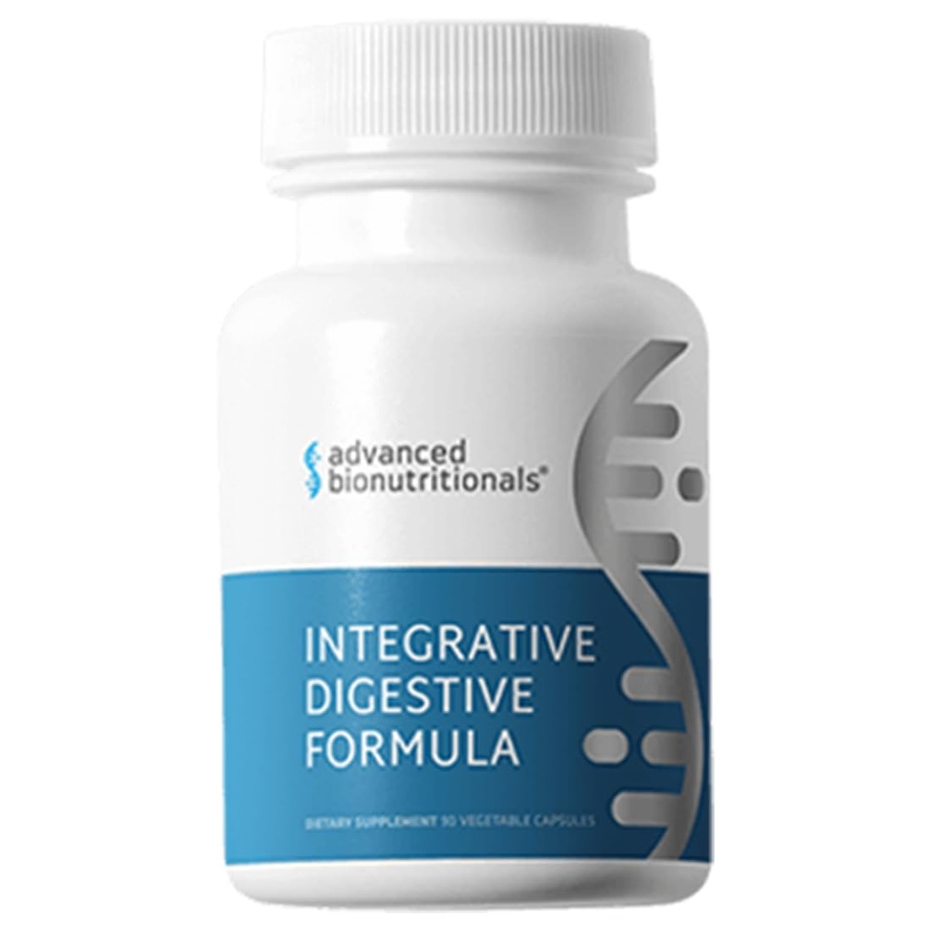 Advanced Bionutritionals – Integrative Verdauungsformel, Unterstützt gesunde Verdauung mit Ginger Root, natürliches Verdauungsrelief für Sodbrennen, Bloating, Constipation, Durchfall, Non GMO (60 Tabletten)
