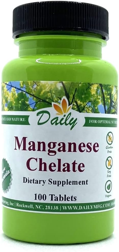Tägliche Herstellung Manganese Chelate (5 mg) 100 Tabletten