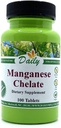 Tägliche Herstellung Manganese Chelate (5 mg) 100 Tabletten