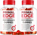 (2 Pack) Primal Edge Mens Gummies, Primal Edge, Primal Edge Gummies, Primal Edge Advanced Formula Gummies, Primal Edge Supplement Gummy, PrimalEdge Support Supplement Gummies, 120 Gummi für 2 Monate