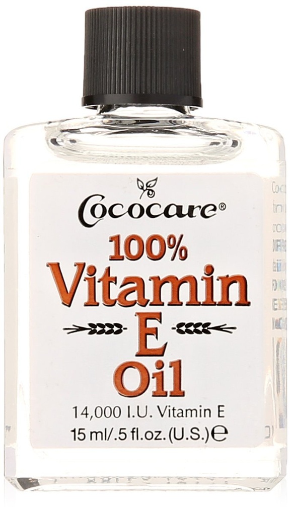 COCOCARE 100% Vitamin E Öl, 14000 I.U., 0.5 Fl Oz - Haut Feuchtigkeitscreme und Antioxidantienschutz