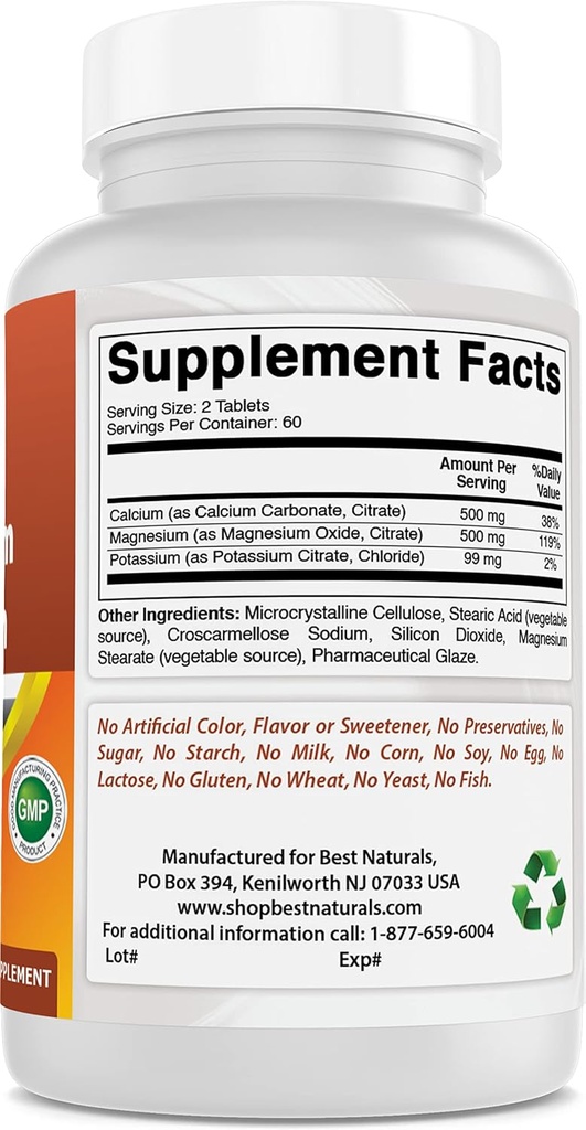 Calcio Magnesio Potassio & Iron 65 mg