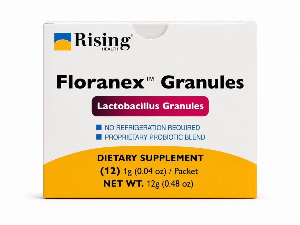 La santé augmente - Floranex Granules - Lactobacillus Granules Probiotic Dietary Suppléments - 12 Packets