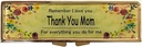 AmyZone Pill Organizer Hebdomadaire 7 jours avec rappel Voyages Portable Pill Box Compact Pill Case pour tenir des vitamines/Tylenol/Huile de poisson/Suppléments/Meds/Tablet pour Purse/Pocket(Merci maman)