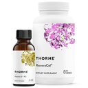 THORNE - Cellular Support Bundle - Vitamin D + K2 Liquid und ResveraCel - Unterstützt gesunde Knochen, Muskeln und Aging