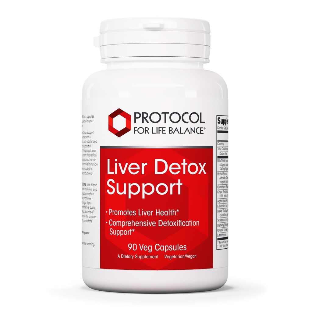 Protocollo Detox Support* - Detox Pulisci dal fegato* - Integratore Glutathione - Cardo Latte & Metionina - Latticini Free & Vegan - 90 Capsule Veg