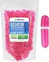 XPRS Nutra Größe 0 Leere Kapseln - 1000 Graf Leere Gelatine Kapseln - Pillen DIY Kapselfüllung - Pure Bovine Pille Gel Kapseln für Do-It-Yourself Ergänzungen (Azalea Pink)