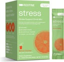 Stress-Unterstützung Calm Drink-Mix-Ergänzung zu helfen Energie, Stimmung, & Balance Cortisol Levels, Entspannung Natürliche adaptogene Kräuter-Kalk-Pulver-Mix 10 Pack