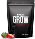 Xwerks coltivare 100% Nuova Zelanda Grass Fed Whey Protein, 25g polvere di proteine isolate pura per servire, tutti Paleo naturale e Keto Friendly, Soy Free Gluten Facile da digerire, Fragola, 30 Serve