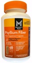 Mitgliedsmarke 100% natürliche Psyllium Husk Fiber Kapseln, Verdauungsgesundheit, 400 Count (Paket von 1)