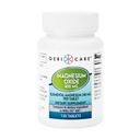 GeriCare Magnesiumoxid-Ergänzung 240 mg - Elementales Magnesium, 120 beschichtete Tabletten – essentielle Mineral-Unterstützung - fördert Gefäßgesundheit, Knochenstärke und Muskelfunktion (Pack von 1)