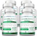 Genehmigte Wissenschaft Allergysyl - niedrigere Intensität von saisonalen Allergien, Boost Immunität, reich an Antioxidantien - Vegan Friendly - 360 Kapseln - Made in USA