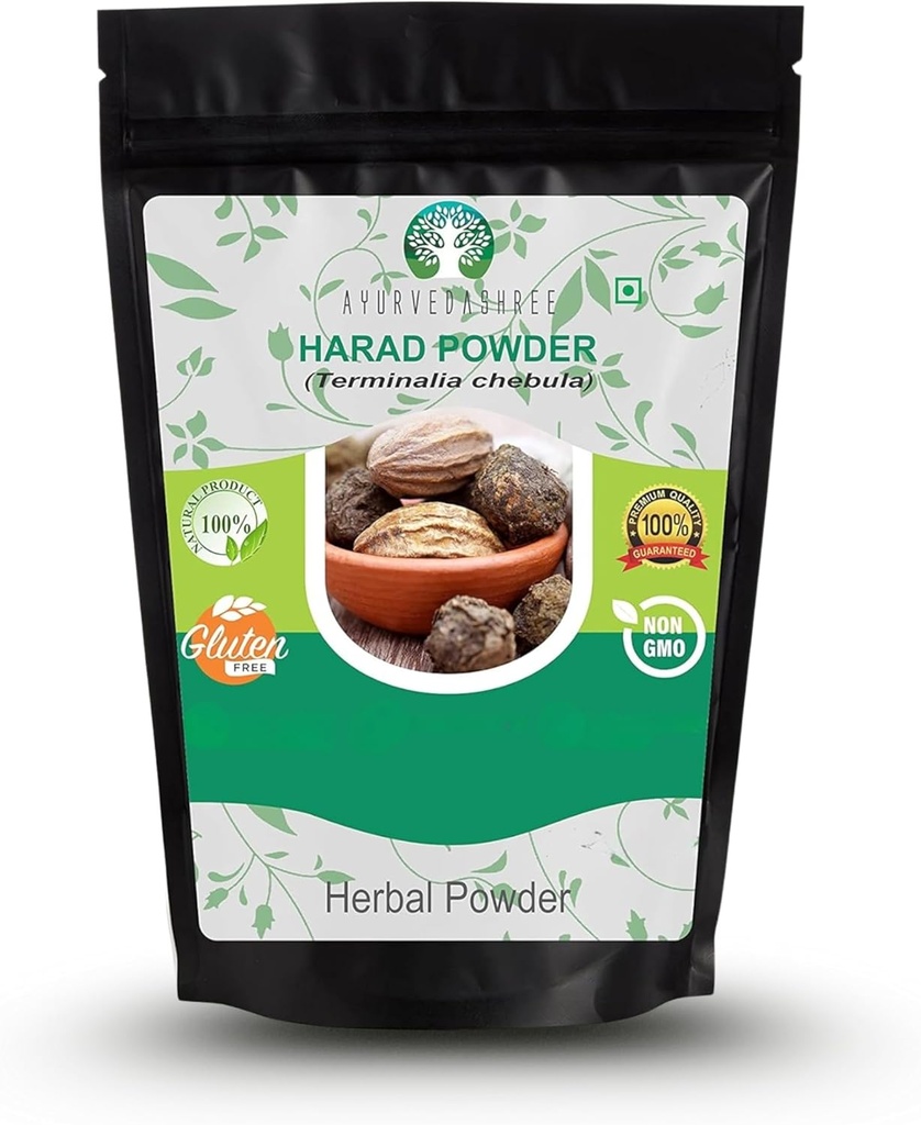 Polvere di Haritaki 200 Gm I Terminalia Chebula Polvere I un'erba ayurvedica per disintossicazione e ringiovanimento per Vata I Vata I Vata Kapha e Pitta BalancerI Non OGM I Gluten Free I GMP Cerfitied