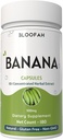 Capsules de bananes 500mg.Concentré 10:1 Extrait de Musa paradisiaca.