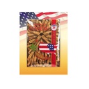 Hsu's SKU 122-4 | Medium Prong | Cultivated Wisconsin American Ginseng Direct from Ginseng Gardens | distributed 西 4oz Box,