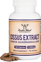 Cissus Quadrangularis Super Extract, 150 capsule (non OGM, senza glutine) Integratore alimentare per Joint and Tendon Health, 1000mg Dimensione di servizio