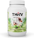 Thriv THriV Nutrition - Polvere proteica basata su piante organiche, cioccolato o Vanilla, Vegan, senza glutine, non OGM, Latticini Free, (2.5lb/1,140g) Polvere (Vanilla)