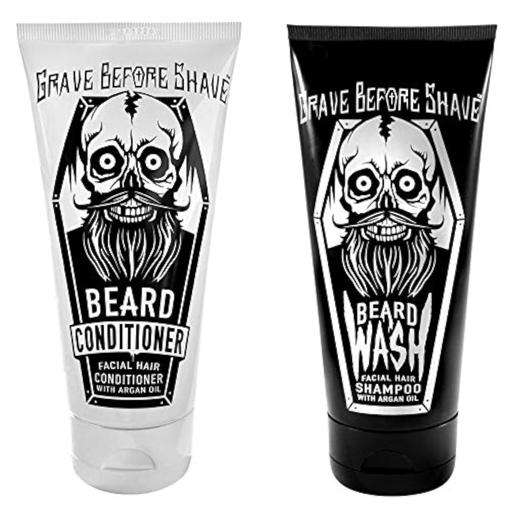 Grave vor ShaveTM Bart Wash & Bart Conditioner Pack