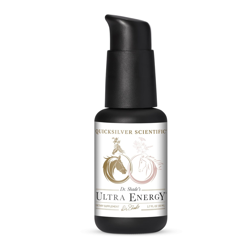 Quicksilver Scientific Dr. Shade's Ultra Energy - Liposomal Adaptogenic Adrenal, Energy + Cognitive Support Supplement mit Rhodiola, Reishi, Ashwagandha für Frauen + Männer (1.7 fl oz / 50ml)