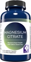 MD. Citrato di magnesio di vita 250 mg – 60 capsule – supplemento di citrato di magnesio ad alto assorbimento – capsule facili da assaltare per il muscolo, Nerve, cuore, sonno e supporto di ossa