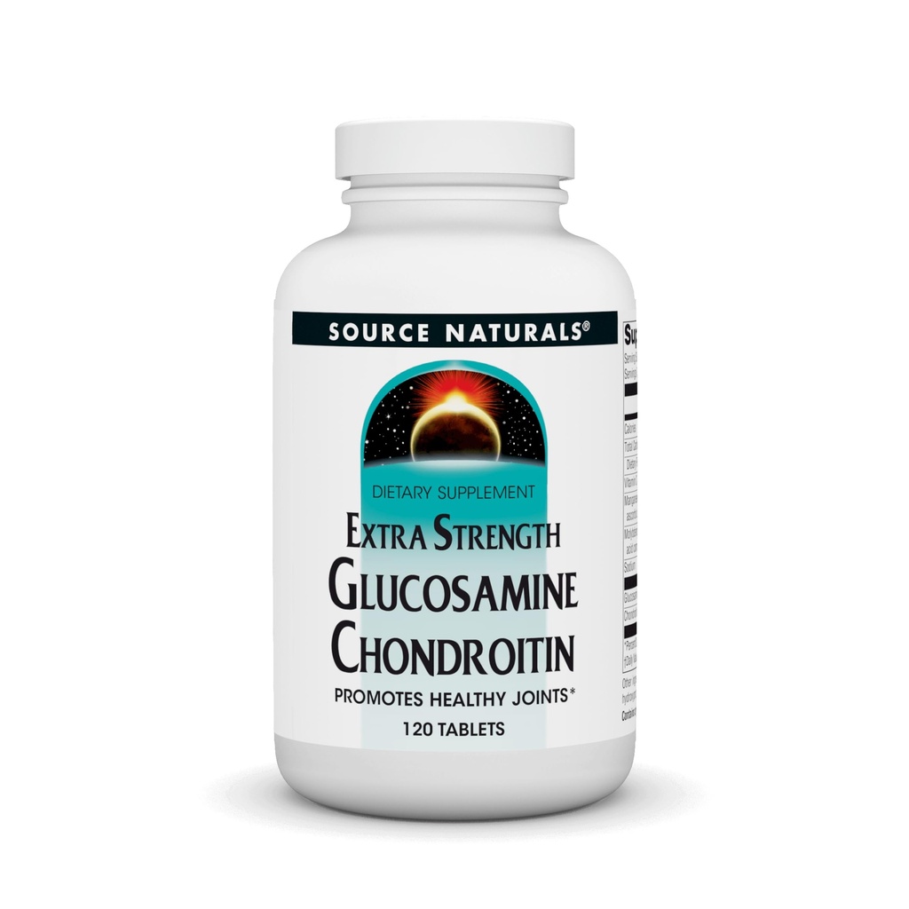 Quelle Naturals Extra Strength Glucosamine Chondroitin,Promotes Gesunde Gelenke* - 120 Tabletten