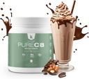 TeamKeto C8 MCT Ölpulver –Chocolate Hazelnut Ketogenic MCT Kaffee Creamer- Vegan-Friendly, Gluten Free & Made in a GMP Compliant, FDA Registrierte Einrichtung- Perfekt in Kaffee Tee & Protein Shakes 270g