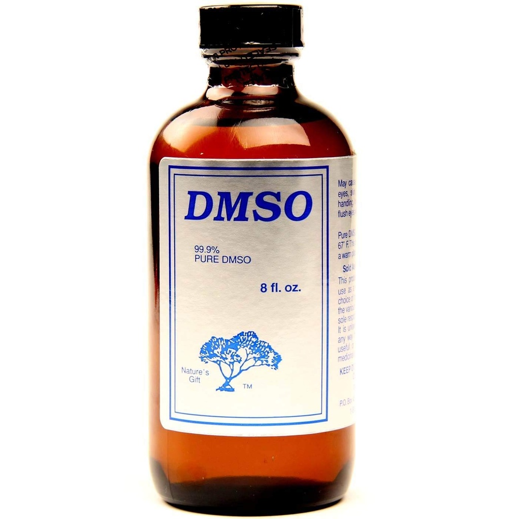 Regalo Natura 99,9% DMSO Liquido - Bottiglia di vetro 8 Fl Oz
