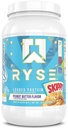 RYSE ha caricato la polvere di proteine - Skippy Peanut Butter - 25g Whey Protein Isolate & Concentrate con fibra prebiotica & MCTs - Carbo basso, Basso zucchero, Digestivo-Friendly - 27 Servings / 2 lb Tub