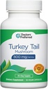 DOCTORS' PREFERRED Turchia Tail Mushroom Supplemento - 800 MG/Serving, 90 Vegan Capsule