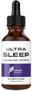 Ultra6 Nutrizione Melatonina gocce con radice di valeriana - Liquid Melatonin Dormire Supplemento con 5 HTP & Passion Flower - Una miscela liquida di resistenza del sonno per gli adulti