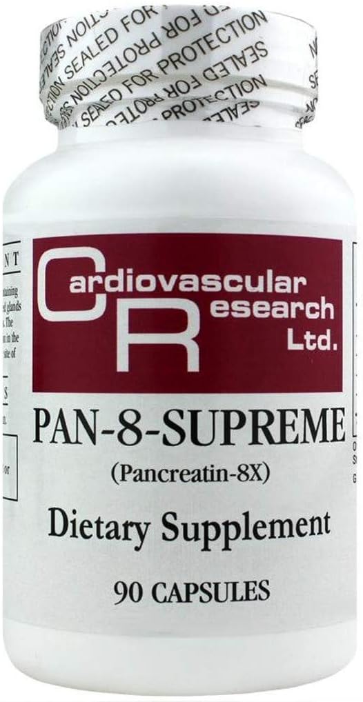 Herz-Kreislauf-Forschung Pan-8-supreme Pancreatin, Weiß, 90 Graf