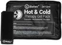 Paquet de glace pour gel de thérapie chaude et froide - Relief chaud et froid, réutilisable, congelable et micro-ondes, douleur et douleur musculaire, bras, jambe, genou, épaule, soulagement de la douleur du dos, pack de compression et sangle