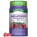 Verità della natura Melatonin Gummies | 12mg | Frumento di bacche miste | Vegan, Non OGM & Gluten