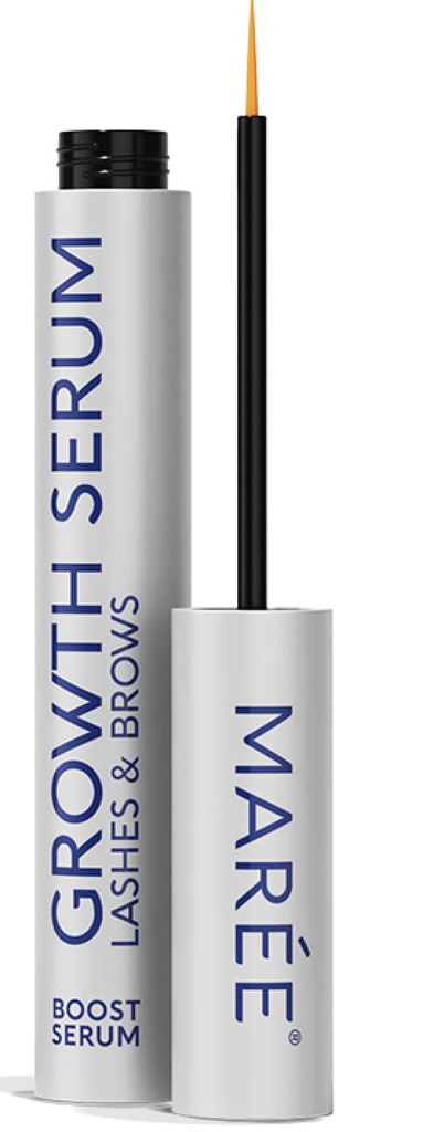 MAREE Wimpern Primer für Wimpernwachstum - Advanced Wimpern Primer zu wachsen Lashes & Brows - Hyaluronsäure, Biotin, Peptide & Vitamine für Thicker, längere Wimpern und Augenbrauen - Suero de Pestañas